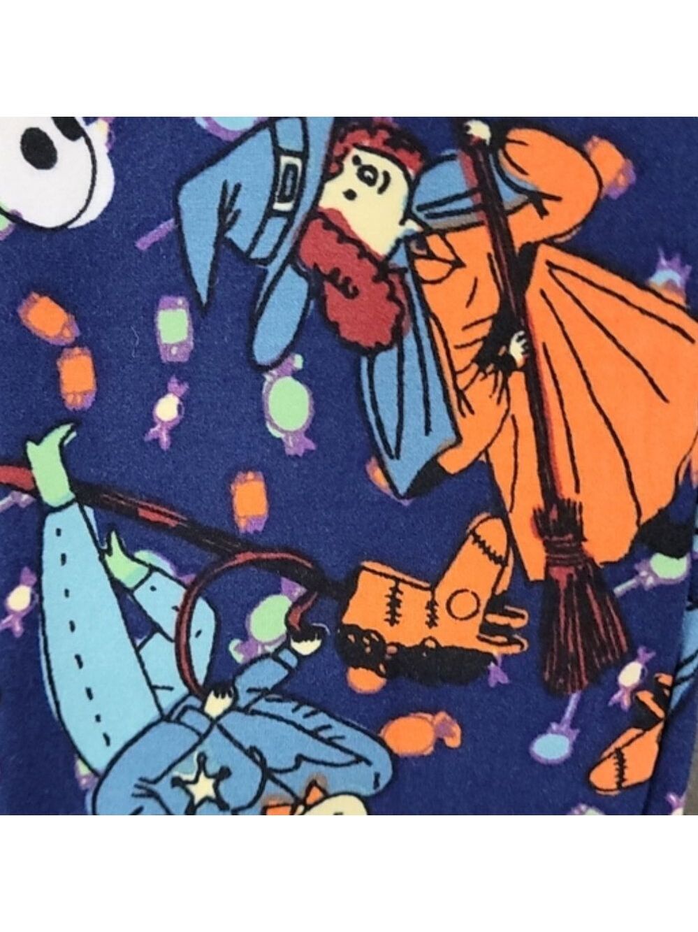 LulaRoe Halloween trick or treat leggings L/XL